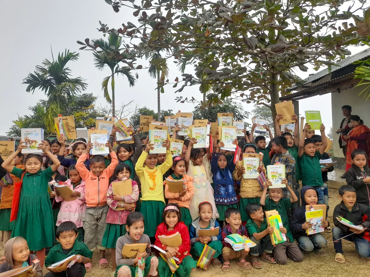 New Year Celebration for 112 Students in Dighinala Khagrachari